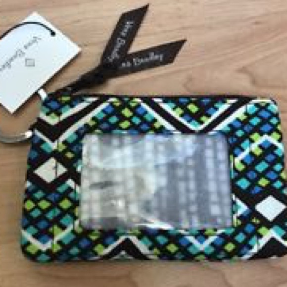 Vera Bradley Accessories - Vera Bradley Coin Key ID Case Rain Forest NWT